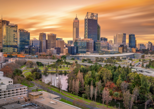 Perth skyline